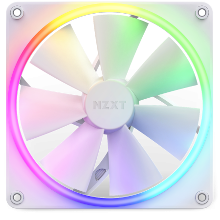 NZXT F140RGB 140mm RGB White Fan