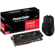 מארז - עכבר אלחוטי ALPHYN AM10 + כרטיס מסך PowerColor RX 7800 XT 16GB GDDR6