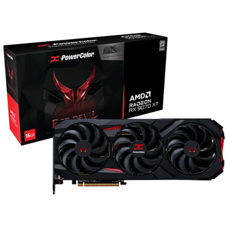 PowerColor Red Devil RX 9070 XT 16GB GDDR6 Backplate Special Edition