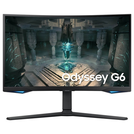 מסך מחשב קעור לגיימינג Samsung 27" Odyssey G6 VA QHD 240Hz 1ms 1000R