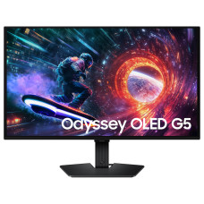 מסך מחשב לגיימינג Samsung 27" Odyssey G5 OLED QHD 180Hz 0.03ms