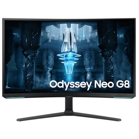 מסך מחשב קעור לגיימינג Samsung 32" Odyssey Neo G8 VA 4K UHD 240Hz 1ms 1000R