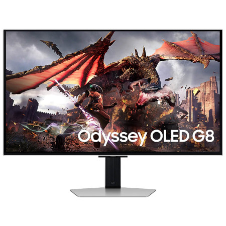 מסך מחשב לגיימינג Samsung 32" Odyssey G8 OLED 4K UHD 240Hz 0.03ms