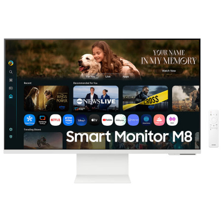 מסך מחשב חכם Samsung 32" M8 VA 4K UHD 60Hz 4ms