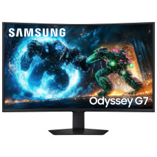 מסך מחשב קעור לגיימינג Samsung 37" Odyssey G7 VA 4K UHD 165Hz 1ms 1000R