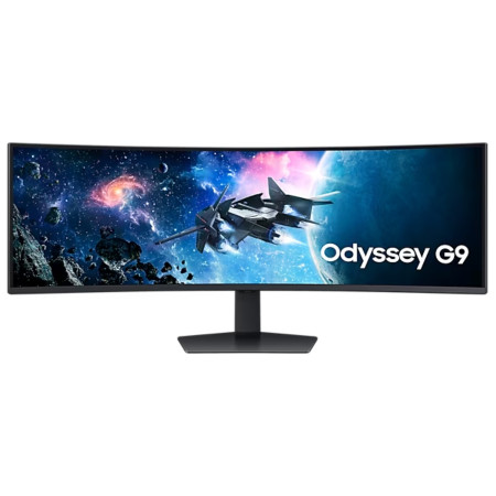 מסך מחשב קעור לגיימינג Samsung 49" Odyssey G9 VA DQHD 240Hz 1ms 1000R