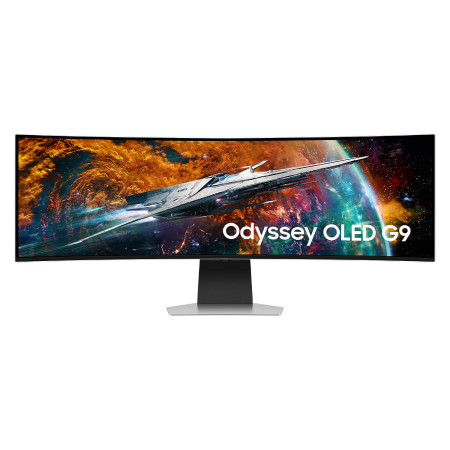 מסך מחשב קעור לגיימינג Samsung 49" Odyssey G9 OLED DQHD 240Hz 0.03ms 1800R