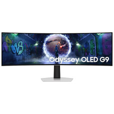 מסך מחשב קעור לגיימינג Samsung 49" Odyssey G9 OLED DQHD 240Hz 0.03ms 1800R