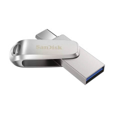 SanDisk 64G Ultra Dual Luxe USB-C/A Flash Drive
