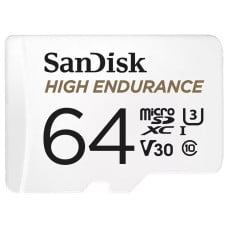 SanDisk 64GB High Endurance microSD XC UHS-I Card