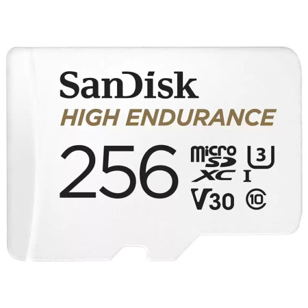 SanDisk 256GB High Endurance microSD XC UHS-I Card