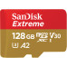 כרטיסי זיכרון SanDisk 128GB Extreme (Read: 190MBs | Write: 90MBs) microSD