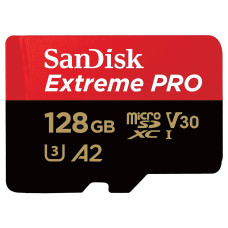 SanDisk 128GB Extreme PRO microSD XC UHS-I Card