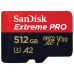 SanDisk 512GB Extreme PRO microSD XC UHS-I Card