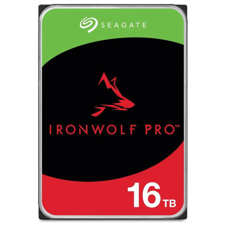 Seagate IronWolf Pro HDD 16TB 7200 256MB 3.5" SATA3 NAS