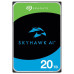Seagate 20TB 256MB 7200 SATA3 3.5" HDD Skyhawk AI