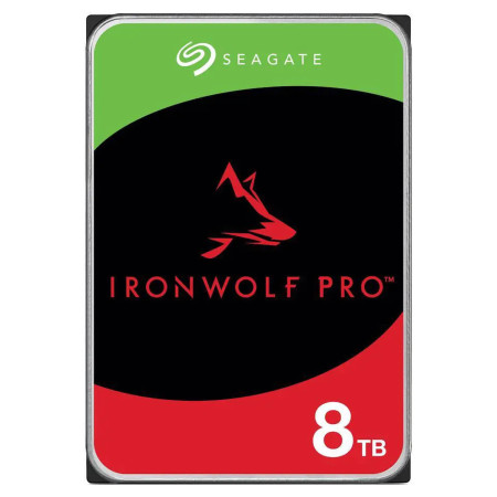 Seagate 8TB 256MB 7200 SATA3 NAS IronWolf Pro HDD
