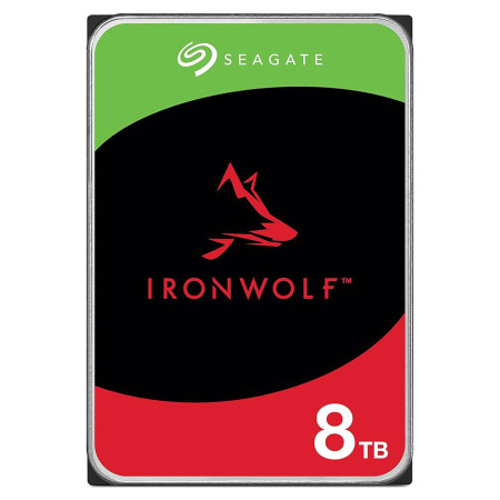 Seagate 8TB 256MB 5400 SATA3 NAS IronWolf HDD