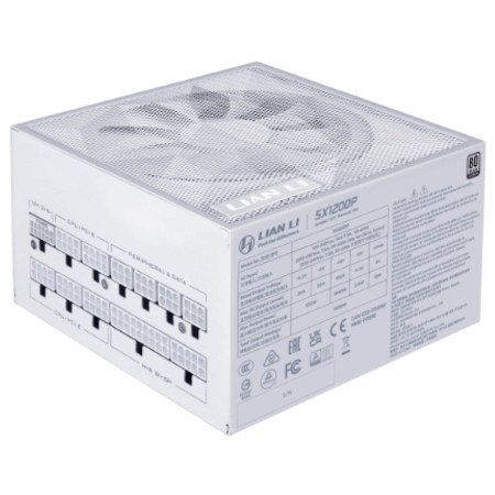 ספק כוח Lian-Li SX 1200W Platinum White
