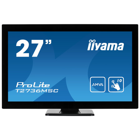 מסך מגע IIYAMA 27" ProLite AMVA LED FHD 4ms 10pt Touch