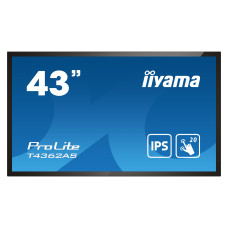 מסך מגע אינטראקטיבי IIYAMA 43" ProLite 4K IPS PCAP 20pt Touch