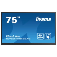 מסך מגע אינטראקטיבי IIYAMA 75" ProLite IPS 4K PureTouch-IR 20pt Touch