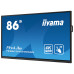 מסך מגע אינטראקטיבי IIYAMA 86" ProLite VA 4K PureTouch-IR 40pt Touch