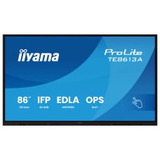 מסך מגע אינטראקטיבי IIYAMA ProLite 86" IPS 4K PureTouch-IR+ 40pt Touch