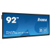 מסך מגע אינטראקטיבי IIYAMA 92" ProLite VA 5K PureTouch-IR+ 50pt Touch 21:9