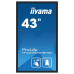 מסך מגע IIYAMA 43" ProLite IPS 4K PCAP 40pt Touch Open Frame Android 24/7