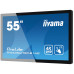 מסך מגע IIYAMA 55" ProLite IPS 4K UHD PCAP 12pt Touch Open Frame