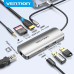 Vention USB-C to HDMI / LAN / USB-A x2 / USB-C / micro SD + SD / 3.5mm / PD100W Dock