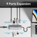 מתאם Vention USB-C to HDMI | USB-A x2 | USB-C | SD Card Reader | LAN | 3.5mm | PD100W | Dock