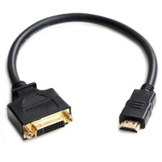HDMI male To DVI Female Adapter 15cm