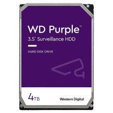 WD HDD 4.0TB 256MB SATA3 Purple Surveillance