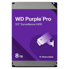 WD 8TB 256MB 7200 3.5" SATA3 Purple HDD