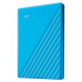 WD My Passport 2TB USB 3.2 Gen1 2.5" Blue