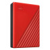 WD My Passport 2TB USB3.0 2.5" Portable HDD Red