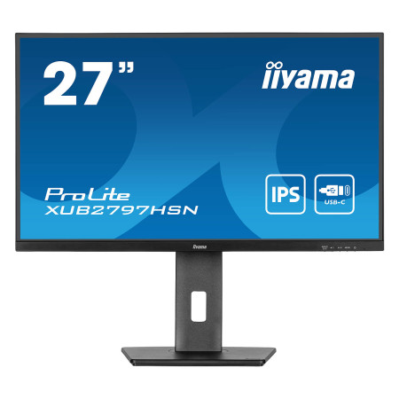 מסך מחשב IIYAMA 27" ProLite IPS FHD 100Hz 1ms