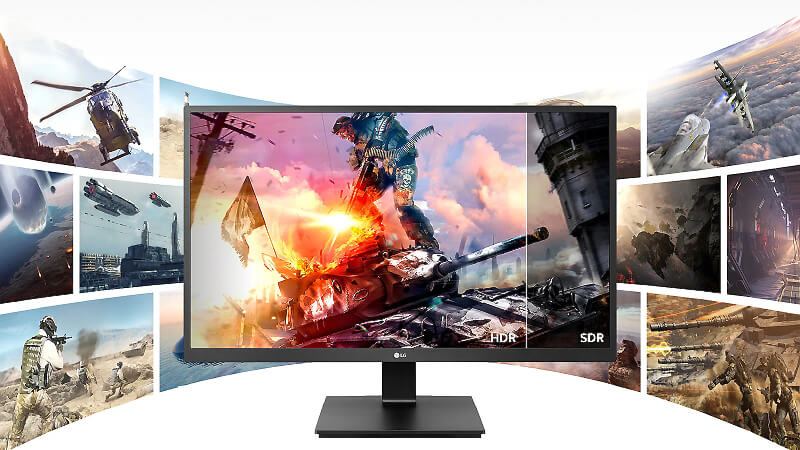 LG 27BN55U-B 27 inch UHD 4K Monitor