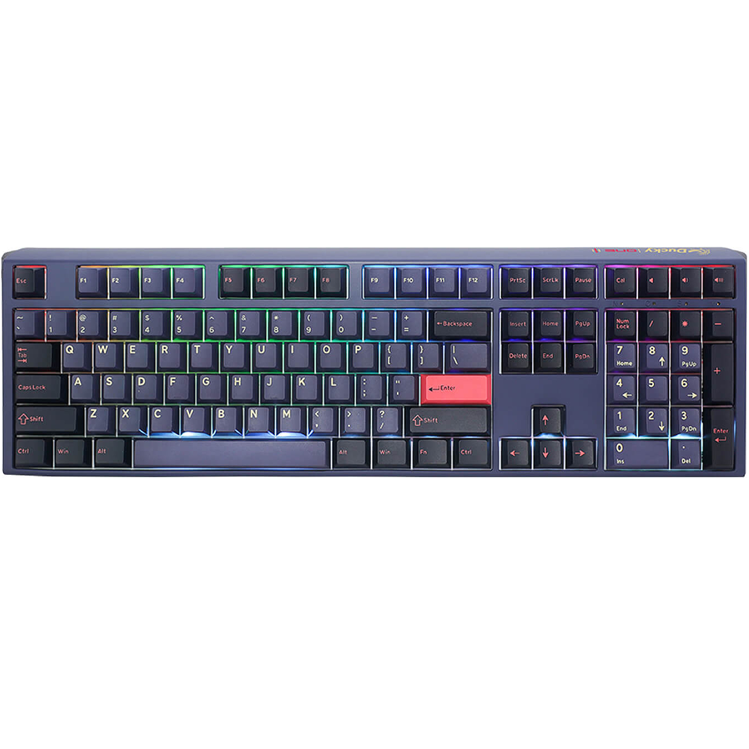 מקלדת מכאנית Ducky One 3 Cosmic Cherry Silent Red Switch