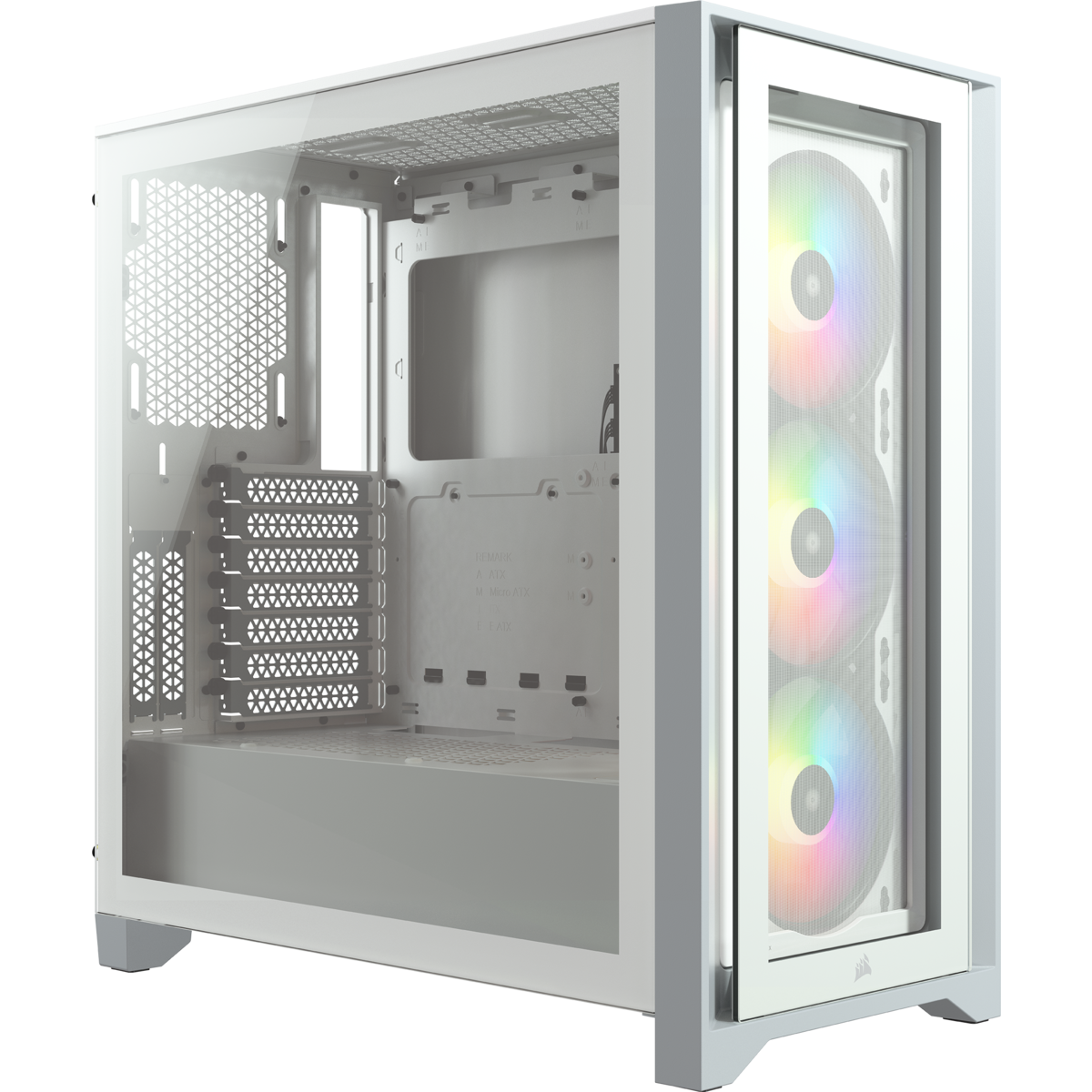 Corsair 4000X White Build by WowThatsGood - Intel Core i5-11600K, GeForce  RTX 3060 Ti, Corsair iCUE 4000X RGB ATX Mid Tower - PCPartPicker