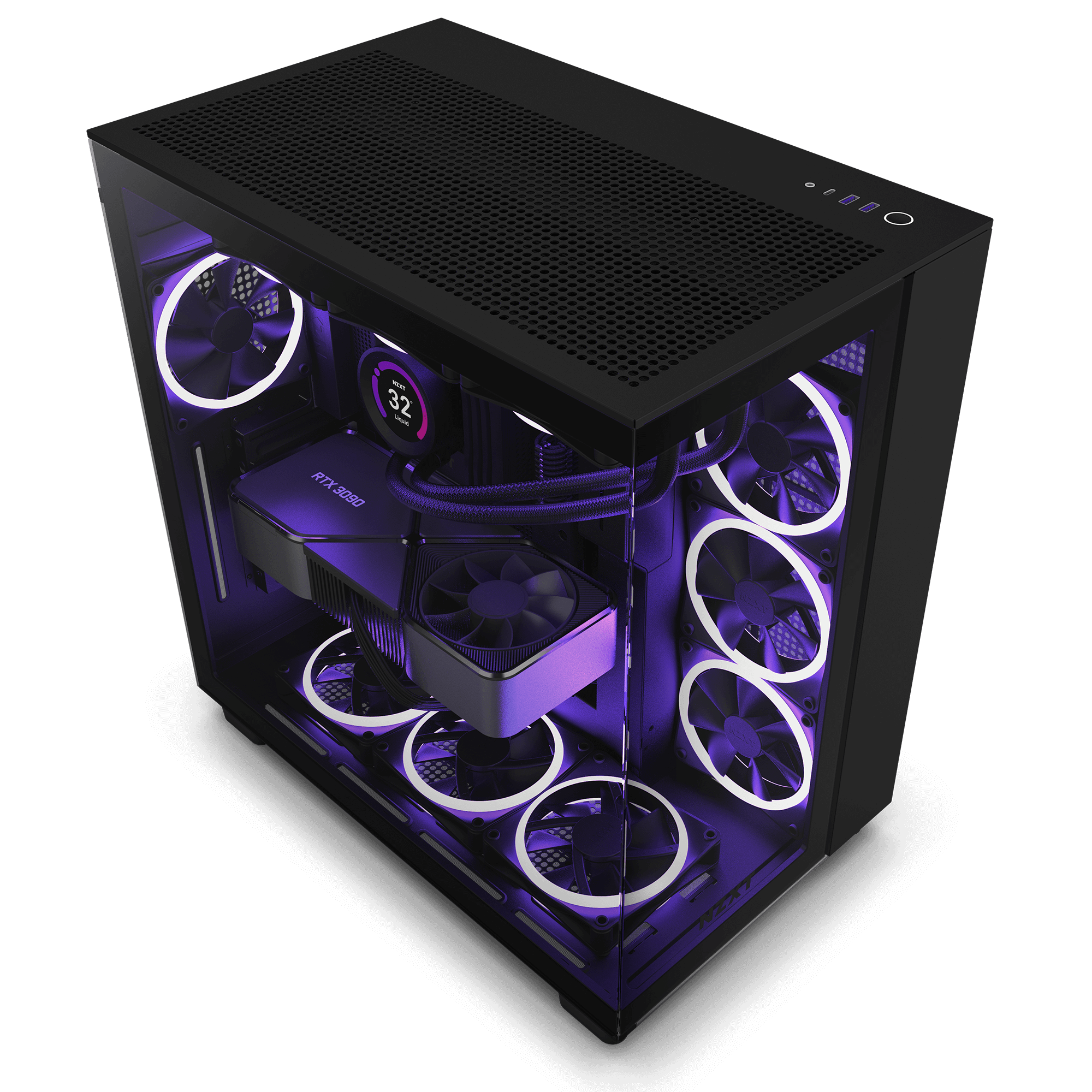 Nzxt H Flow Black