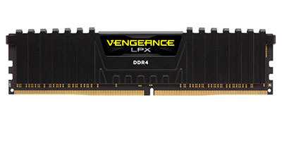 DDR メモリ コルセアCMK4GX4M1A2400C14 Vengeance LPX 4 GB DDR4 DRAM